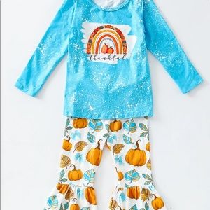 Thankful pumpkin outfit